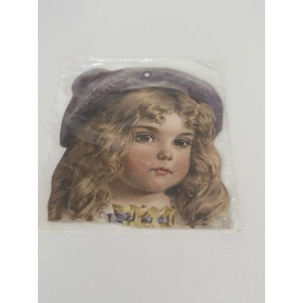 1897 Antique HOOD'S SARSAPARILLA Victorian Trade Card ADVERTISING CALENDAR SIGN